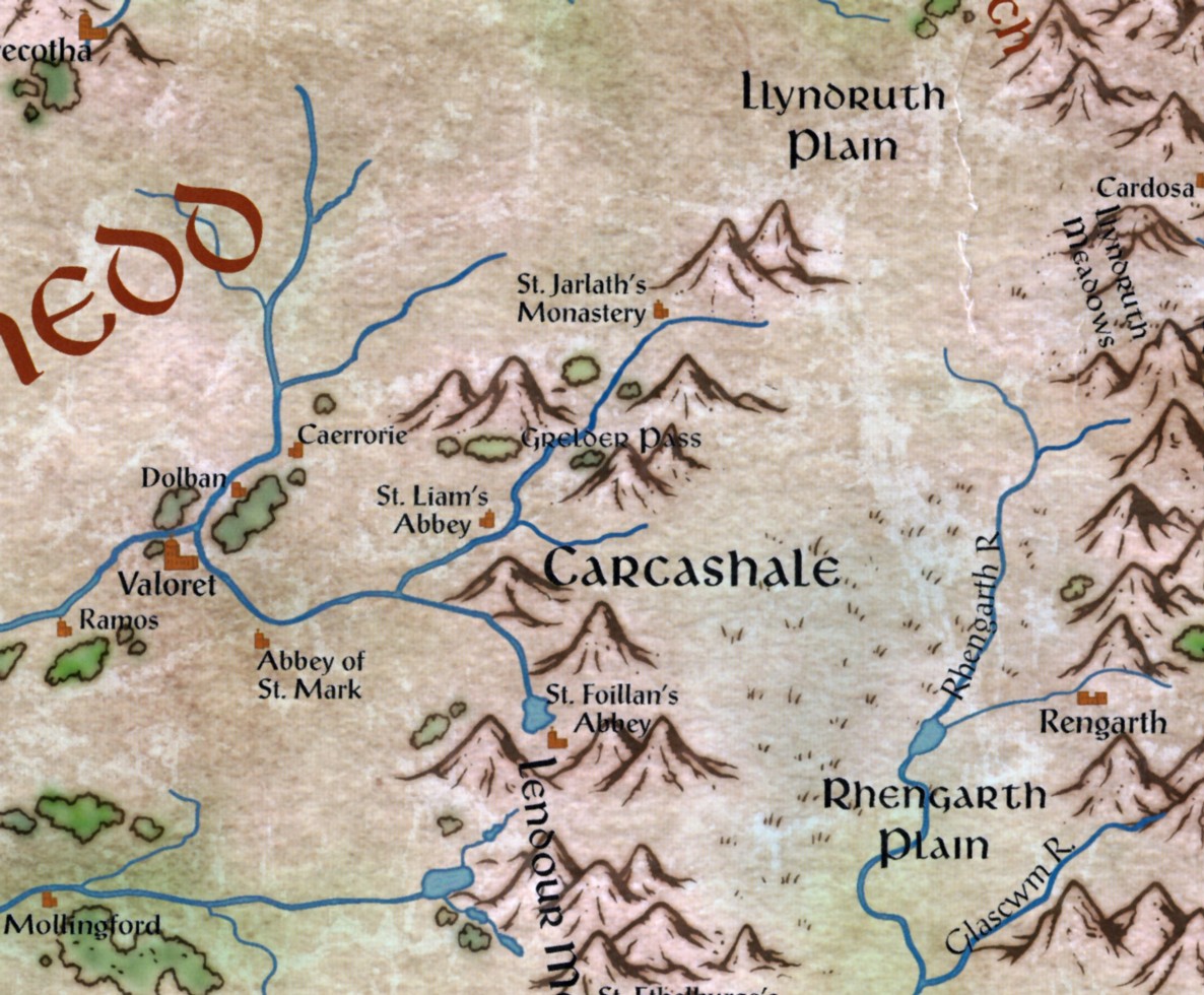 Map of Carcashale